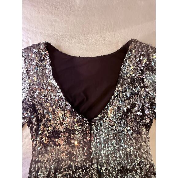 Dress The Population "Natalie Dress" Sequin knee length Dress size XL (12-14) - Picture 7 of 16
